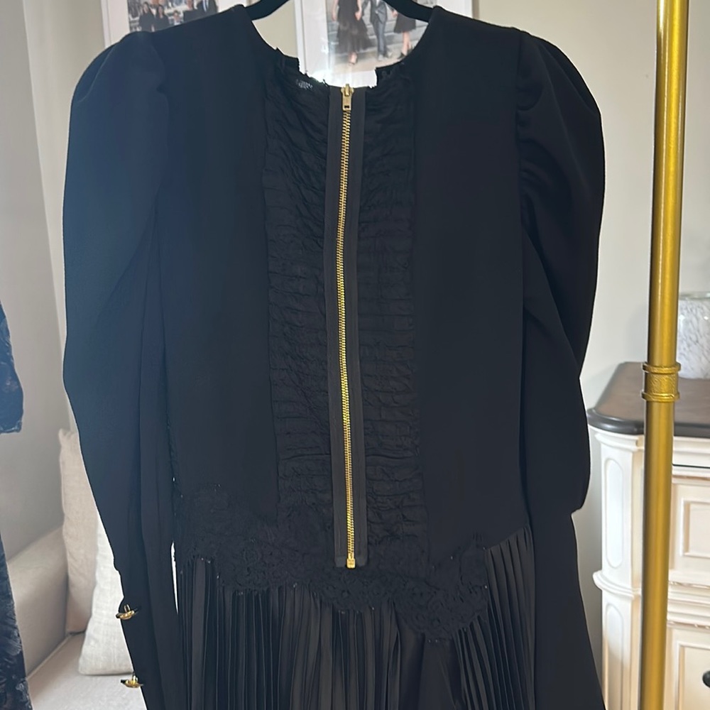 COPY - Black Patchwork Scrappy Dress - Picture 5 of 8